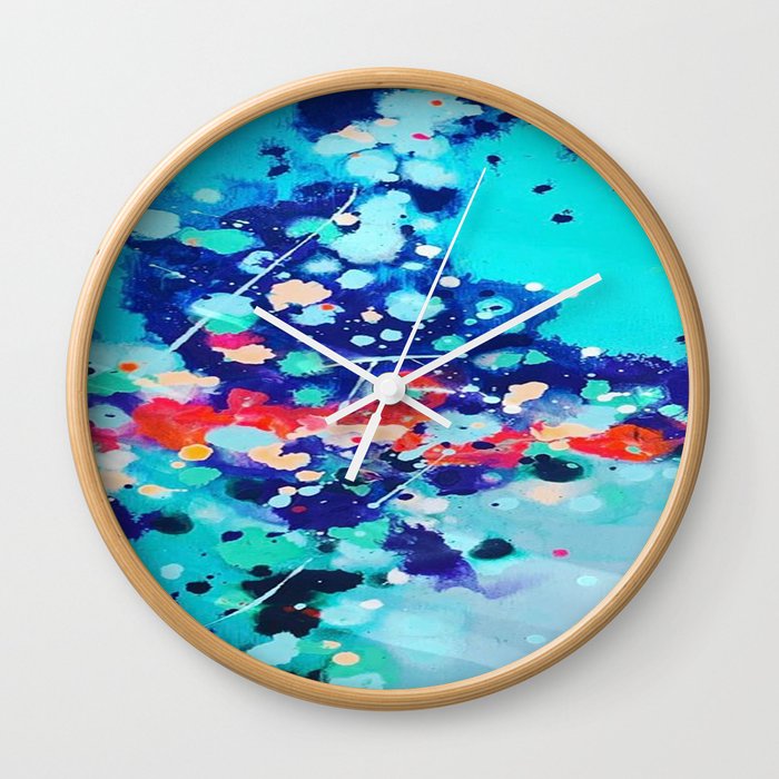 Ocean Bliss Wall Clock