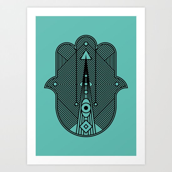 hamsa Art Print