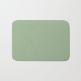 Solid Color SAGE GREEN  Bath Mat | Sage, Mid, Scandanavian, Boho, Basic, Bohemian, Century, Digital, Modern, Graphicdesign 