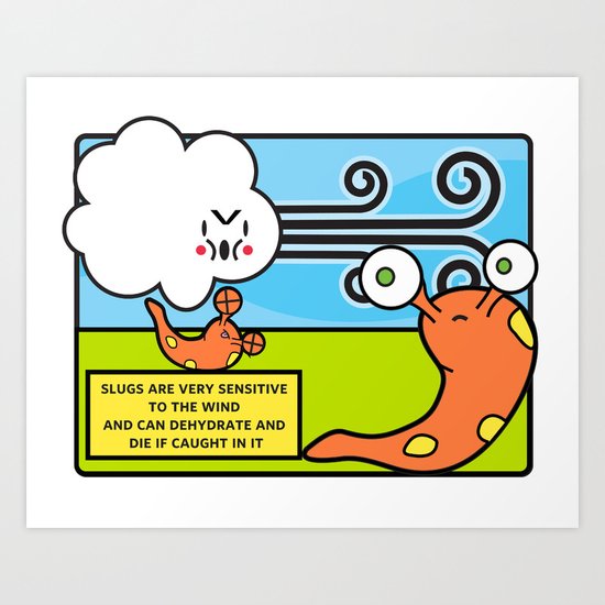 Facts You Should Know: Slugs Art Print
