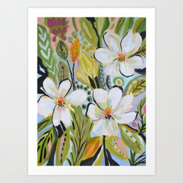 Magnolia Garden Art Print