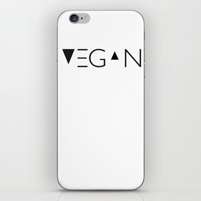 vegan me iPhone Skin