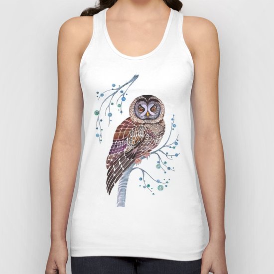 lacy owl Unisex Tank Top