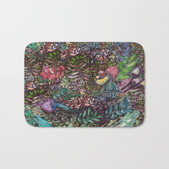 into the wild Bath Mat