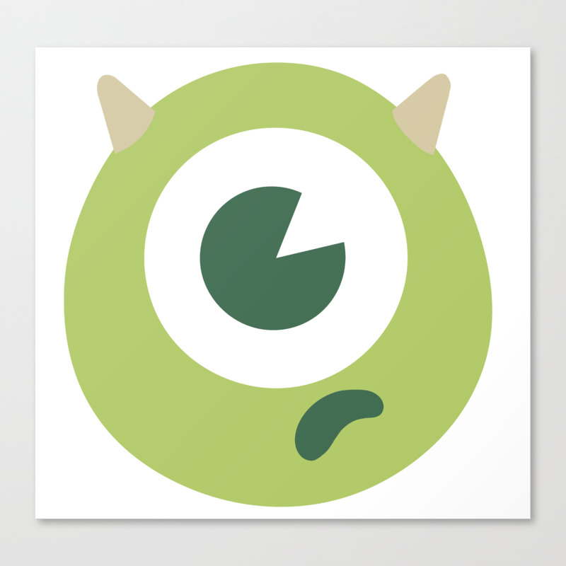Mike Wazowski Canvas Print By Hovo Society6