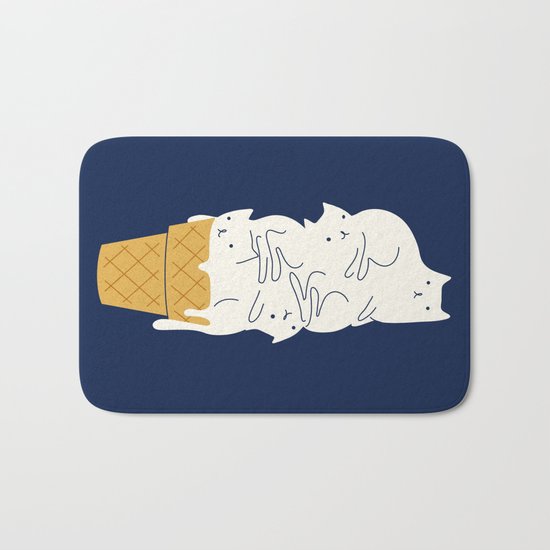 Meowlting Bath Mat