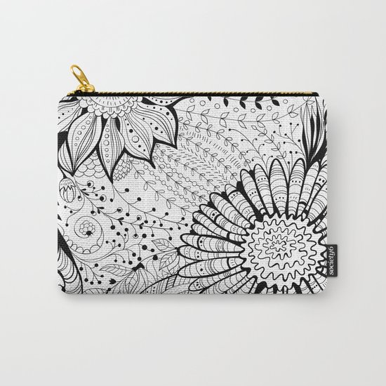 Floral garden Carry-All Pouch
