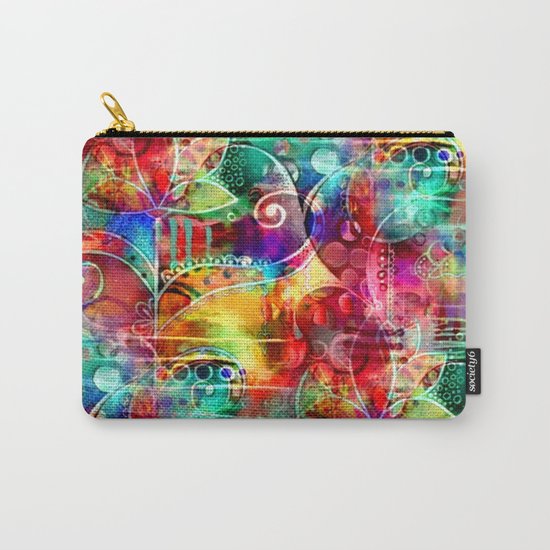 Flowers In My Soul Carry-All Pouch