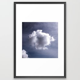 Lone Cloud  Framed Art Print