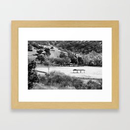 Horse Ranch Framed Art Print