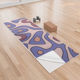 Modern Abstract Pattern Yoga Towel