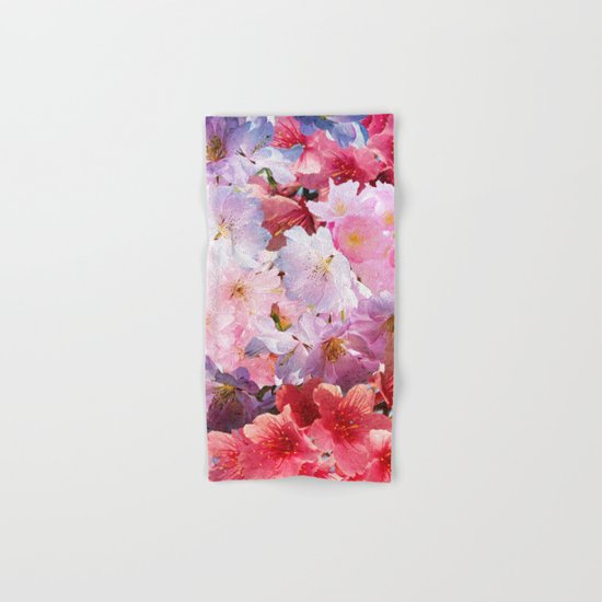 Cherry Blossom Hand & Bath Towel