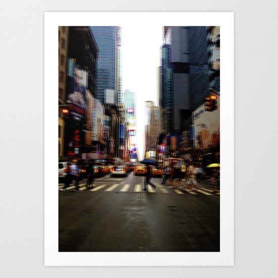 Bustle Art Print