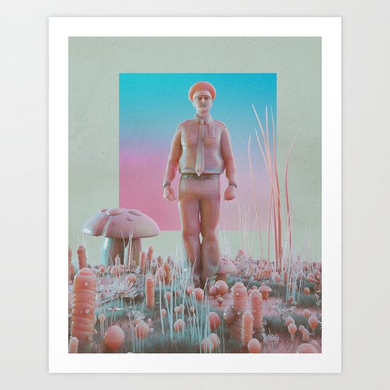 OUTTIES (everyday 04.04.17) Art Print