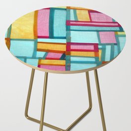 Colorful Steps Side Table