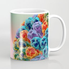 "ROTAVIRUS PARTICLE " MICROSCOPIC VIRUS Image PHOTO...Micro Coffee Mug