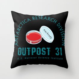 The Thing - Outpost 31 Throw Pillow