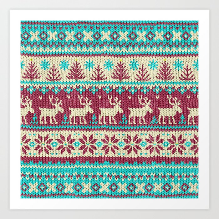 Ugly christmas sweater print sale