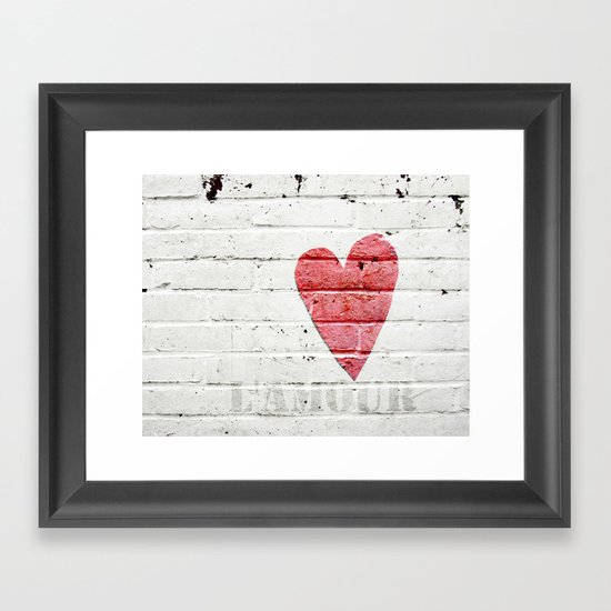 L'amour Framed Art Print