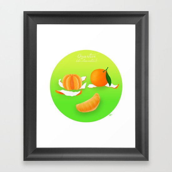 Clementine Framed Art Print