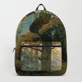 Ivan Shishkin "Morning in a Pine Forest" Backpack