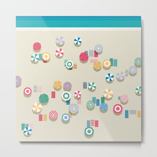 Summer High Metal Print