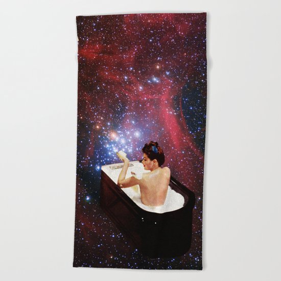 Bubble Bath Beach Towel