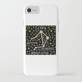 Libra Constellation iPhone Case