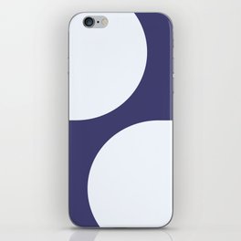 Mid-Century Modern Arches on Very Peri Background iPhone Skin