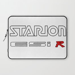 Starion Logo 1 art T-Shirt Laptop Sleeve