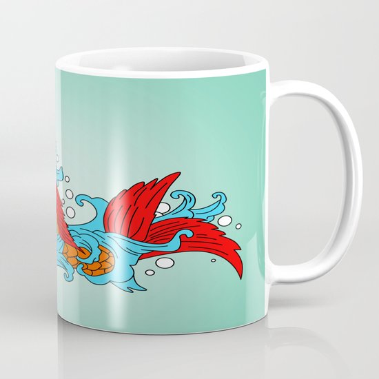 gold fish Coffee Mug