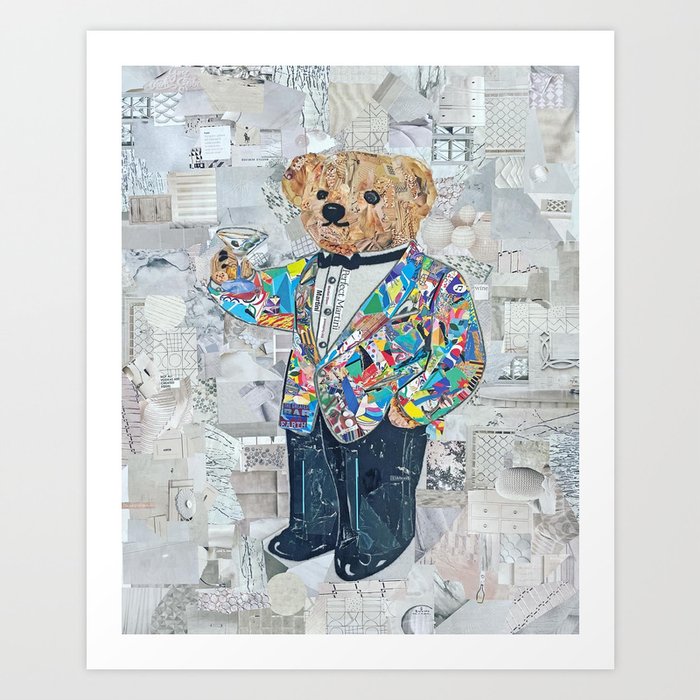 Polo bear  Art Print