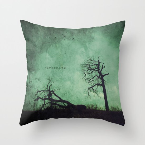 Nevermore Throw Pillow