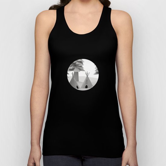 teepee Unisex Tank Top