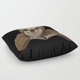 Sloth Tea Floor Pillow