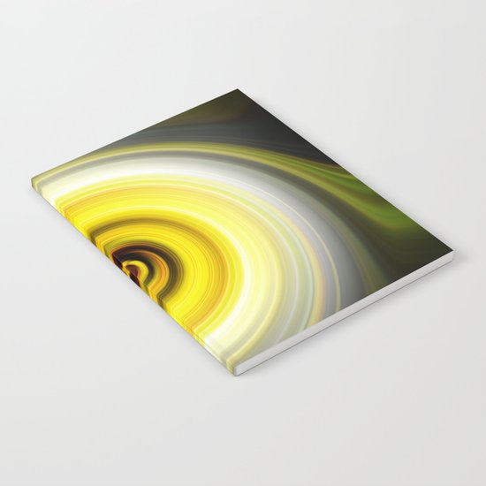 Twirl Yellow Notebook