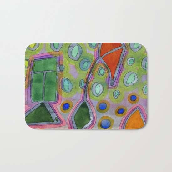Colorful Kites Bath Mat