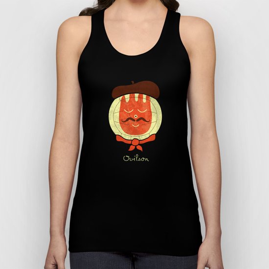 French Companion Unisex Tank Top
