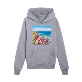 Candy by the Sea - California Coast Kids Pullover Hoodies