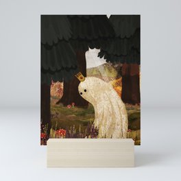 Mushroom King Mini Art Print