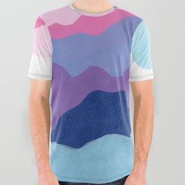 Landscape Layers All Over Graphic Tee