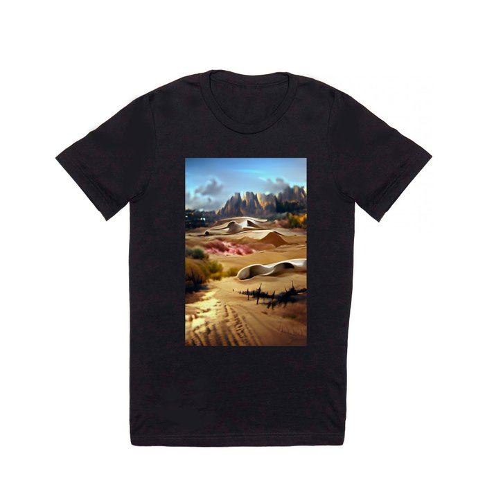 Desert City Oasis | Hi-Res Digital Art T Shirt