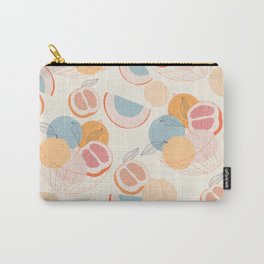 Fruit platter Carry-All Pouch | Colored Pencil, Fruit, Pears, Pants, Kitchen, Drawing, Botany, Curated, Oranges, Apples 