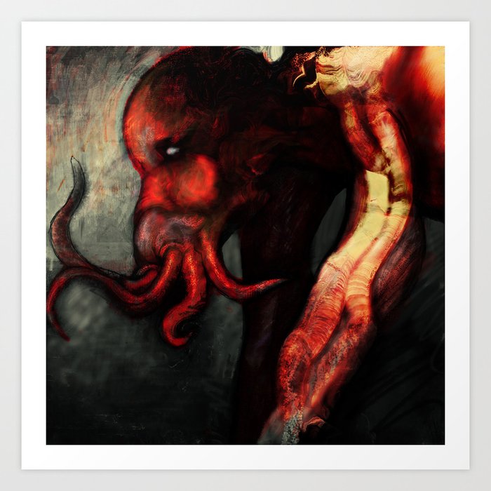 Are you there Cthulu? it's me... Art Print
