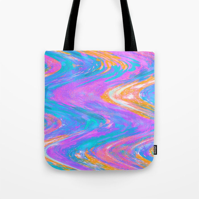 Color Wave Tote Bag
