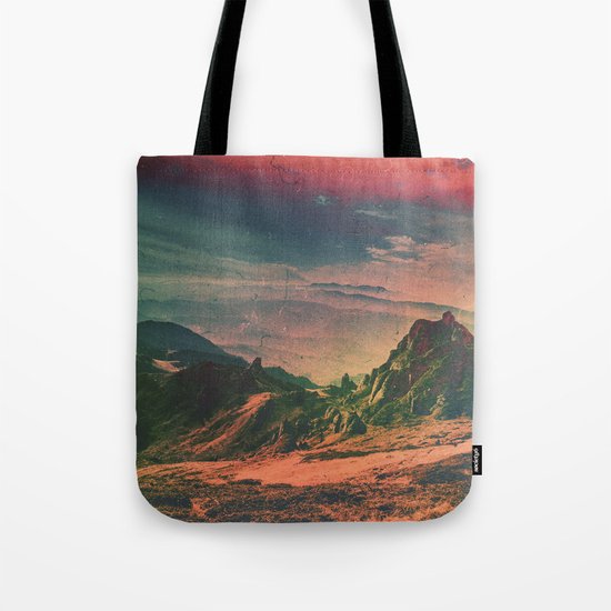 Psychedelic Planet Tote Bag
