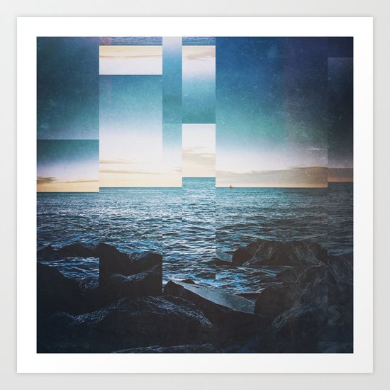 Fractions A08 Art Print