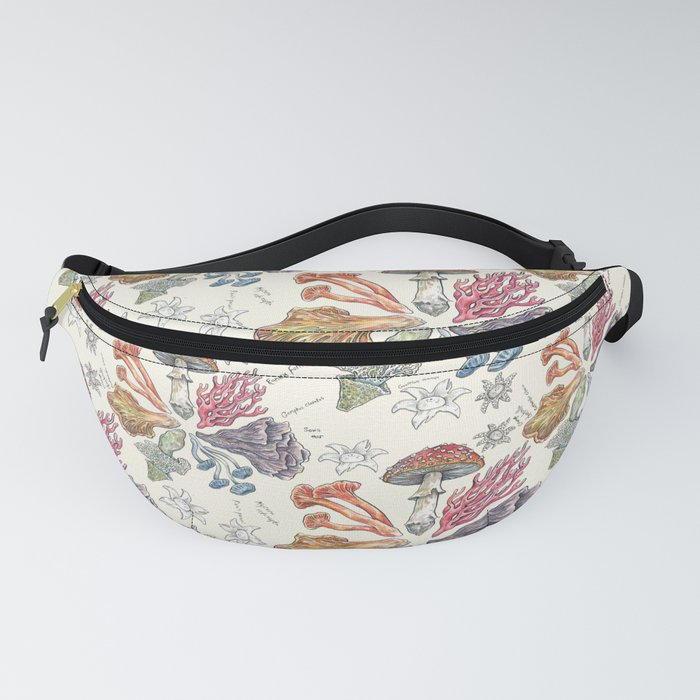 Mushroom Color Wheel Fanny Pack