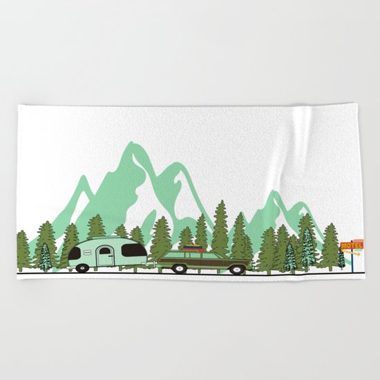 Picture Beach Towel