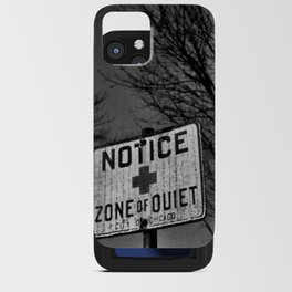 Quiet Zone iPhone Card Case